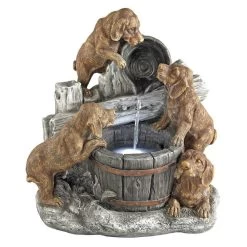 Puppy Pail Pour Dog Garden Fountain 11 Puppy Pail Pour Dog Garden Fountain -Garden Plant Store Puppy Pail Pour Dog Garden Fountain Front View 25521.1629295557