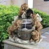 Puppy Pail Pour Dog Garden Fountain -Garden Plant Store Puppy Pail Pour Dog Water Fountain in the Garden 54631.1629295552