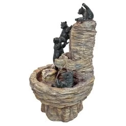 Rocky Mountain Splash Black Bears Garden Fountain 10 Rocky Mountain Splash Black Bears Garden Fountain -Garden Plant Store Rocky Mountain Splash Black Bears Garden Fountain Side View 91775.1629164918