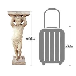 Royal Palace Of Caserta Cherub Plant Stand -Garden Plant Store Royal Palace Of Caserta Cherub Plant Stand Dimensions 66207.1636709446