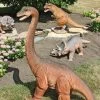 Scaled Jurassic Dinosaur Statue Collection -Garden Plant Store Scaled Jurassic Dinosaur Statues in the Garden 77165.1636078404