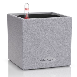 LECHUZA Canto Stone Small Cube Planter -Garden Plant Store Self Watering Canto Stone Small Cube Planter 64348.1679589432