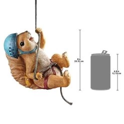 Skyler The Climbing Squirrel Statue -Garden Plant Store Skyler the Climbing Squirrel Statue Dimension 04228.1636636045