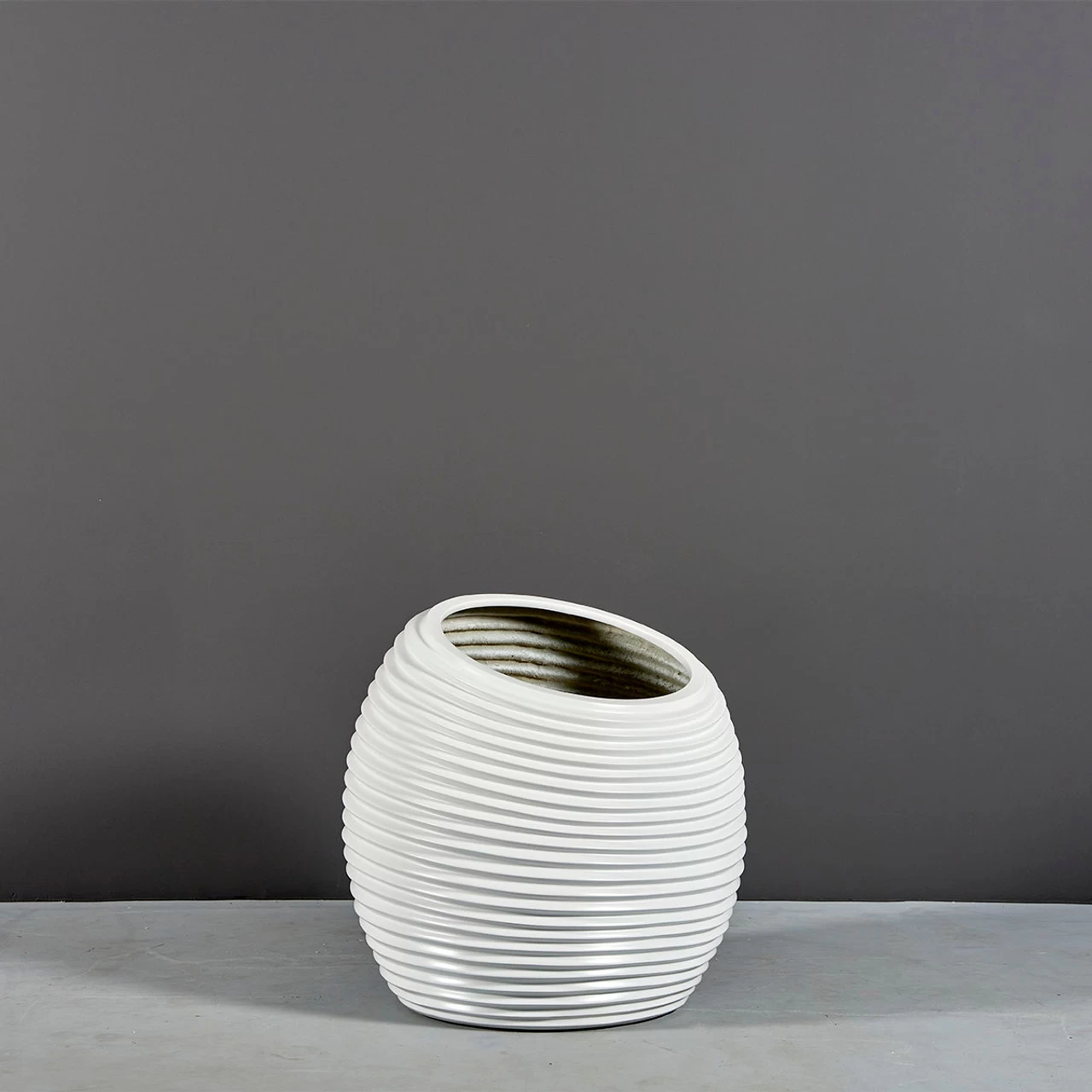 Spiral Modern Globe Planters 5 Spiral Modern Globe Planters - Image 3