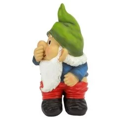 Stinky, The Garden Gnome Statue -Garden Plant Store Stinky the Garden Gnome Statue Side View 37439.1636764490