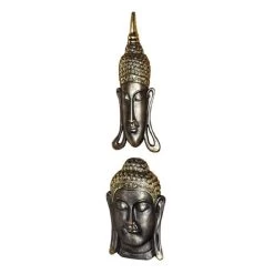 Asian Buddhas Wall Sculptures