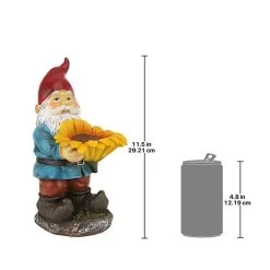 Sunflower Sammy Garden Gnome Statue -Garden Plant Store Sunflower Sammy Garden Gnome Statue Dimensions 44937.1629646936