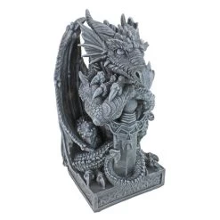 The Arthurian Dragon Statues 11 The Arthurian Dragon Statues -Garden Plant Store The Arthurian Dragon Statues Sword Other View 08867.1637398982