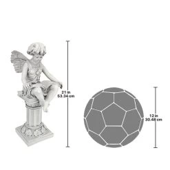 The British Reading Fairy Garden Statue -Garden Plant Store The British Reading Fairy Garden Statue Dimensions 75990.1629392554