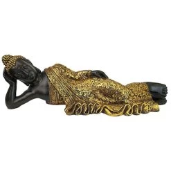 The Golden Kiss Reclining Buddha Statue