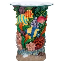 The Great Barrier Reef Glass-Topped Plant Stand -Garden Plant Store The Great Barrier Reef Glass Topped Plant Stand With Fish 26265.1629075498
