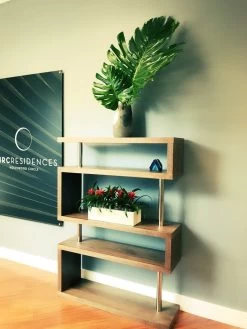 Tupelo Rectangle Tabletop Planters -Garden Plant Store Tupelo Rectangle Tabletop Planter on a Shelf 63930.1639002157