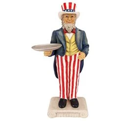 Uncle Sam Yankee Doodle Dandy Butler Plant Stand