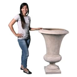 Viennese Architectural Garden Urn Planter -Garden Plant Store Viennese Architectural Garden Urn Planter Size Large 71379.1637821518