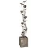 Wandering Leaf Cascading Metal Tower Water Fountain 2 Wandering Leaf Cascading Metal Tower Water Fountain -Garden Plant Store Wandering Leaf Cascading Metal Tower Water Fountain 78756.1629163873