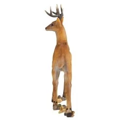 Woodland Buck Deer Statue 14 Woodland Buck Deer Statue -Garden Plant Store Woodland Buck Deer Statue Back View 44388.1629902768