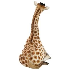 Zari The Resting Giraffe Statue: Medium -Garden Plant Store Zari the Resting Giraffe Statue Medium Rear View 80650.1629310136