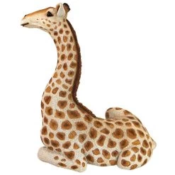 Zari The Resting Giraffe Statue: Medium -Garden Plant Store Zari the Resting Giraffe Statue Medium Side View 92176.1629310134