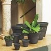 Brunello Planter 2 Brunello Planter -Garden Plant Store brunello rolled rim planters caviar black 43344.1495417221 Cropped compressor 94707.1626814834