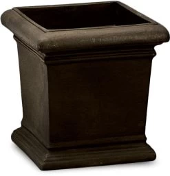 Dorchester Square Planter -Garden Plant Store dorchester planters old bronze ref 14 70651.1498782403
